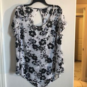 Torrid 1x sheer top